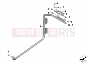 BMW Motorrad BMW 2016 F models K8x F 850 GS (0B09, 0B19) U-bolt rear right