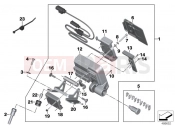 BMW Motorrad BMW 2016 F models K8x F 850 GS (0B09, 0B19) Preparation for navigation system