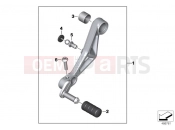 BMW Motorrad BMW 2016 F models K8x F 850 GS (0B09, 0B19) Shift lever, adjustable