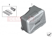 BMW Motorrad BMW 2016 F models K8x F 850 GS (0B09, 0B19) Vario case