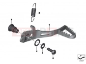 BMW Motorrad BMW 2016 R-Models K5x R 1200 GS (0A01, 0A11) Brake pedal