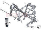BMW Motorrad BMW 2016 R-Models K5x R 1200 GS (0A01, 0A11) Front frame