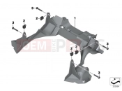 BMW Motorrad BMW 2016 R-Models K5x R 1200 GS (0A01, 0A11) Fork protection cover