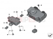 BMW Motorrad BMW 2016 R-Models K5x R 1200 GS (0A01, 0A11) Control units for DWA and TPM