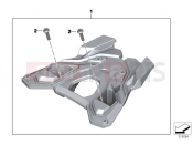 BMW Motorrad BMW 2016 R-Models K5x R 1200 GS (0A01, 0A11) Set, TopCase mount, luggage rack