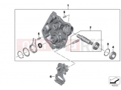 BMW Motorrad BMW 2016 R-Models K5x R 1200 RT (0A03, 0A13) Shift control housing cover