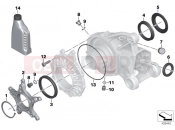 BMW Motorrad BMW 2016 R-Models K5x R 1200 RT (0A03, 0A13) Right-angle gearbox, single parts