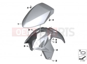 BMW Motorrad BMW 2016 R-Models K5x R 1200 RT (0A03, 0A13) Front wheel fender