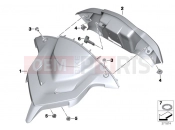 BMW Motorrad BMW 2016 R-Models K5x R 1200 RT (0A03, 0A13) Instrument cover for navigation system