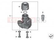 BMW Motorrad BMW 2016 R-Models K5x R 1200 RT (0A03, 0A13) Ignition steering lock with EWS4 by code