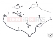 BMW Motorrad BMW 2016 R-Models K5x R 1200 RT (0A03, 0A13) Assorted wiring harnesses, special vcl.