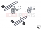 BMW Motorrad BMW 2016 R-Models K5x R 1200 RT (0A03, 0A13) Switch, kickstand