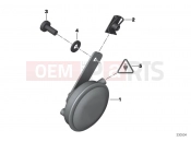 BMW Motorrad BMW 2016 R-Models K5x R 1200 RT (0A03, 0A13) Horn