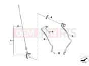 BMW Motorrad BMW 2016 R-Models K5x R 1200 RT (0A03, 0A13) Antenna audio system