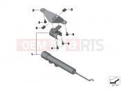 BMW Motorrad BMW 2016 R-Models K5x R 1200 RT (0A03, 0A13) Microphone, PA system