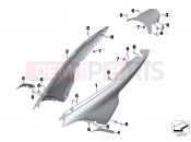 BMW Motorrad BMW 2016 C-Models C evolution (0C03) Tail trim