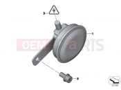 BMW Motorrad BMW 2016 C-Models C evolution (0C03) Horn