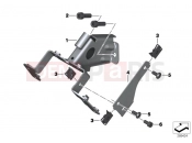 BMW Motorrad BMW 2016 C-Models C 650 Sport 16 (0C04, 0C14) Bracket, ignition and steering lock