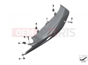 BMW Motorrad BMW 2016 C-Models C 650 Sport 16 (0C04, 0C14) Running board, rear