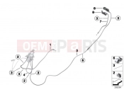 BMW Motorrad BMW 2016 C-Models C 650 Sport 16 (0C04, 0C14) Bowden cables