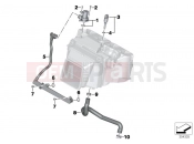 BMW Motorrad BMW 2016 S models S 1000 RR 15 (0D10,0D21) Idle control system/PCV system