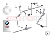 BMW Motorrad BMW 2016 S models S 1000 R (0D02, 0D12) External gearshift parts/Shift lever