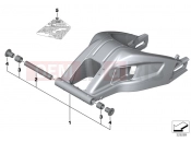 BMW Motorrad BMW 2016 S models S 1000 R (0D02, 0D12) Rear wheel swinging arm