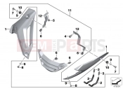 BMW Motorrad BMW 2016 S models S 1000 R (0D02, 0D12) Engine spoiler