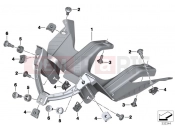 BMW Motorrad BMW 2016 S models S 1000 R (0D02, 0D12) Dashboard support