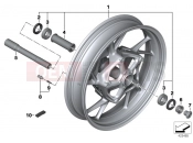 BMW Motorrad BMW 2016 S models S 1000 XR (0D03, 0D13) Cast rim, front