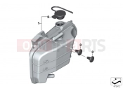 BMW Motorrad BMW 2016 G-Models G 310 GS (0G02, 0G12) Expansion tank
