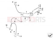 BMW Motorrad BMW 2016 G-Models G 310 GS (0G02, 0G12) Brake lines, front