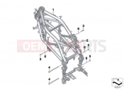 BMW Motorrad BMW 2016 G-Models G 310 GS (0G02, 0G12) Main frame