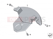 BMW Motorrad BMW 2016 G-Models G 310 GS (0G02, 0G12) Fork bridge cover