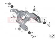 BMW Motorrad BMW 2016 G-Models G 310 GS (0G02, 0G12) Bracket, control unit