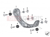 BMW Motorrad BMW 2016 G-Models G 310 GS (0G02, 0G12) Bracket headlight