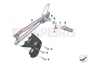 BMW Motorrad BMW 2016 G-Models G 310 GS (0G02, 0G12) Footpeg system