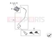 BMW Motorrad BMW 2016 G-Models G 310 GS (0G02, 0G12) Seat bench lock
