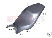 BMW Motorrad BMW 2016 G-Models G 310 GS (0G02, 0G12) Bench seat