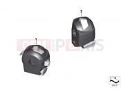 BMW Motorrad BMW 2016 G-Models G 310 GS (0G02, 0G12) Combination switch at handlebar