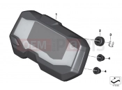 BMW Motorrad BMW 2016 G-Models G 310 GS (0G02, 0G12) Instrument cluster