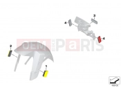 BMW Motorrad BMW 2016 G-Models G 310 GS (0G02, 0G12) Reflectors