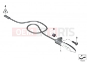 BMW Motorrad BMW 2014 S models HP4 (0D01, 0D11) LED turn signals, rear