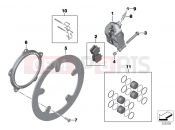 BMW Motorrad BMW 2014 S models S 1000 R (0D02, 0D12) Front wheel brake