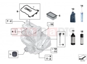 BMW Motorrad BMW 2014 F-Models K7x F 800 GT (0B03, 0B13) Engine oil / maintenance service