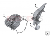 BMW Motorrad BMW 2014 F-Models K7x F 800 GT (0B03, 0B13) Engine housing cover, right