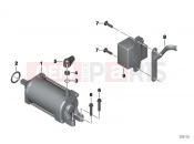 BMW Motorrad BMW 2014 F-Models K7x F 800 GT (0B03, 0B13) Starter