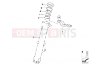BMW Motorrad BMW 2014 F-Models K7x F 800 GT (0B03, 0B13) Fork slider