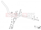 BMW Motorrad BMW 2014 F-Models K7x F 800 GT (0B03, 0B13) Handlebar
