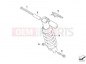 BMW Motorrad BMW 2014 F-Models K7x F 800 GT (0B03, 0B13) Spring strut, rear